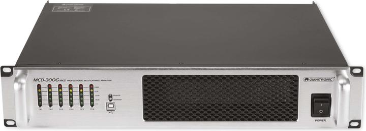 Omnitronic MCD-3006 MK2 6-Kanal-Installationsendstufe