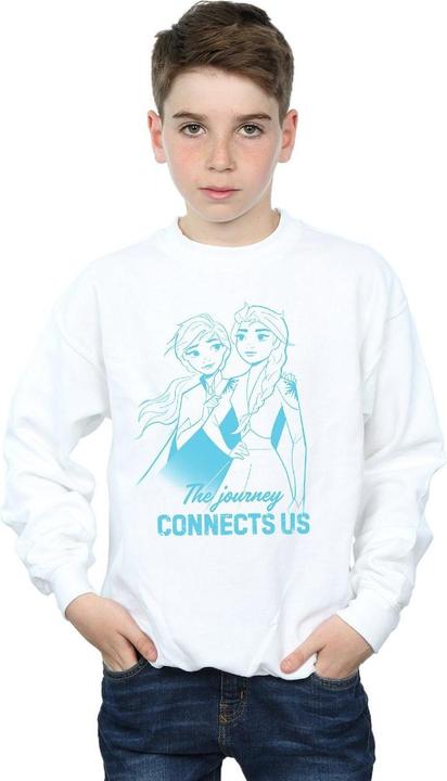 Immagine prodotto Disney Frozen 2 Elsa and Anna The Journey Connects Us Felpa Ragazzi (128)