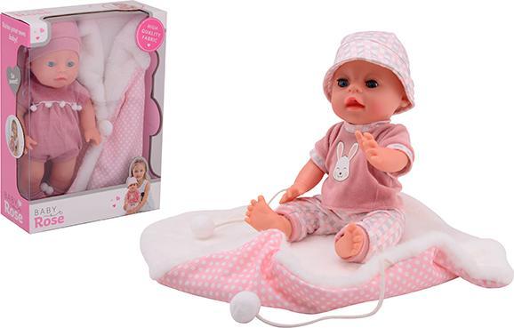 Actual product image Baby Rose Deluxe baby doll, 35 cm