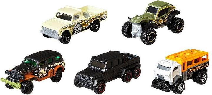 Actual product image Matchbox 5-PACK Vehicles Assortment