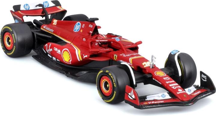Actual product image Bburago Ferrari F1 SF-24 1/43 Leclerc 2024