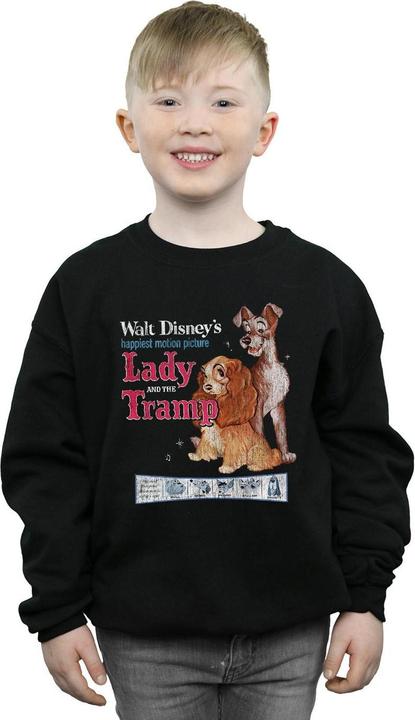 Image du produit Disney - Sweat LADY AND THE TRAMP DISTRESSED CLASSIC POSTER - Garçon (116)
