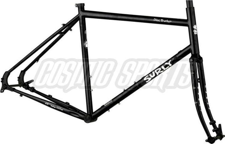 Produktbild Surly Disc Trucker Reiserad Rahmenkit, 700C, 60cm, hi-viz black
