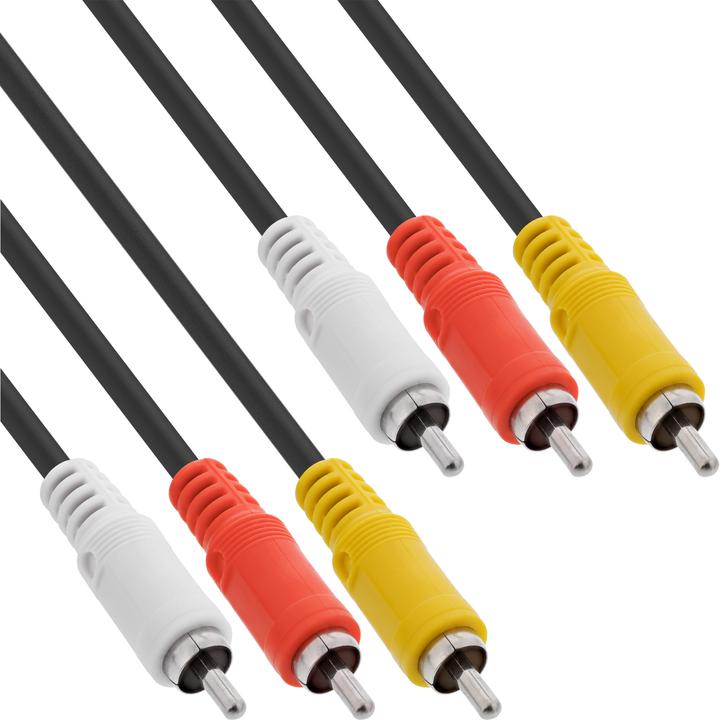 Actual product image InLine Composite Video — Composite Video (1 m, Cinch)