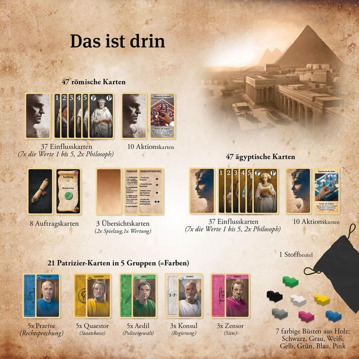 Actual product image Kosmos Caesar & Cleopatra (German)