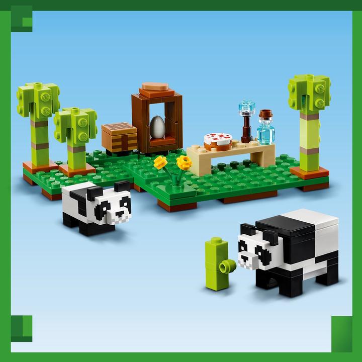 Actual product image LEGO The Panda House (21245, LEGO Minecraft)