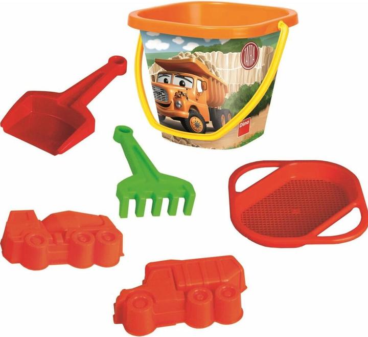 Actual product image Dino Tatra sandpit with bucket