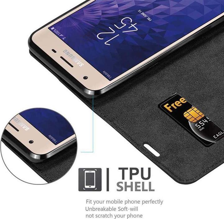 Productafbeelding Cadorabo Boek Onzichtbare Magneethoes (Samsung Galaxy J3 (2018))