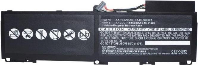 Actual product image CoreParts Battery for Samsung Laptop (1 Cells, 5200 mAh)