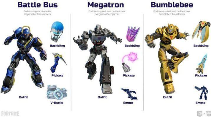 Image du produit Epic Fortnite : Transformers Pack (Code in a box) (PS5)