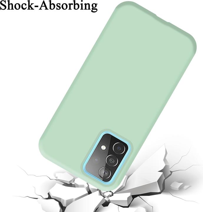 Actual product image Cadorabo TPU Liquid Silicone Case Cover (Samsung Galaxy A52)