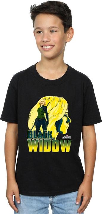 Produktbild Avengers Infinity War Black Widow Character TShirt Jungen (140, 146)