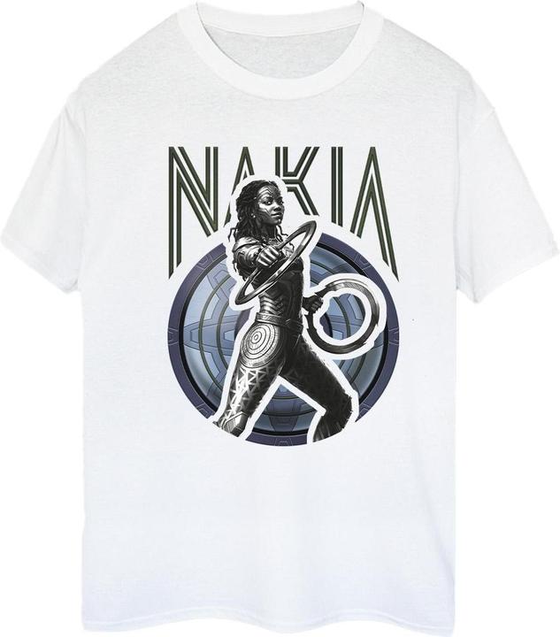 Image du produit - T-shirt WAKANDA FOREVER NAKIA SHIELD - Femme (S)