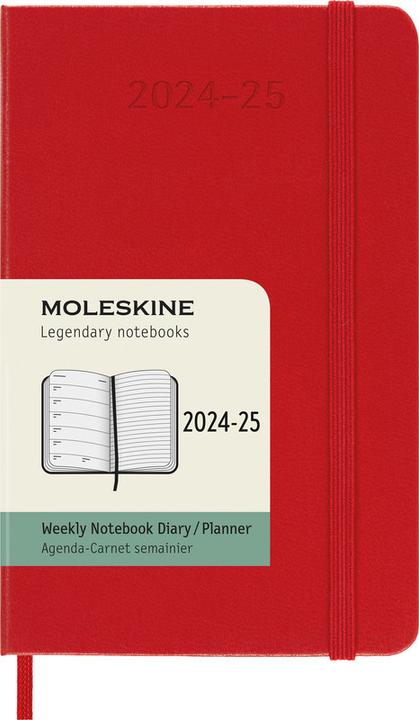 Produktbild Moleskine Notizkalender (A6, Pocket, Englisch)