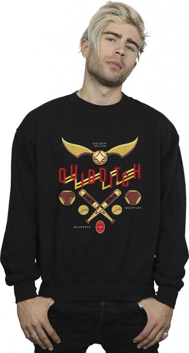 Actual product image Mens Quidditch Golden Snitch Sweatshirt (XXL)