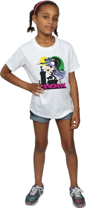 Immagine prodotto Catwoman Text Logo Maglietta Ragazze (128)