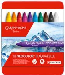 Produktbild Caran d'Ache Neocolor II Aquarelle Metallschachtel (Multicolor, 84 x)