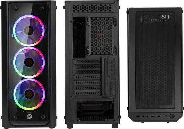 Produktbild Raijintek Ponos TG4 (ATX, E-ATX, mATX, Mini-ITX)