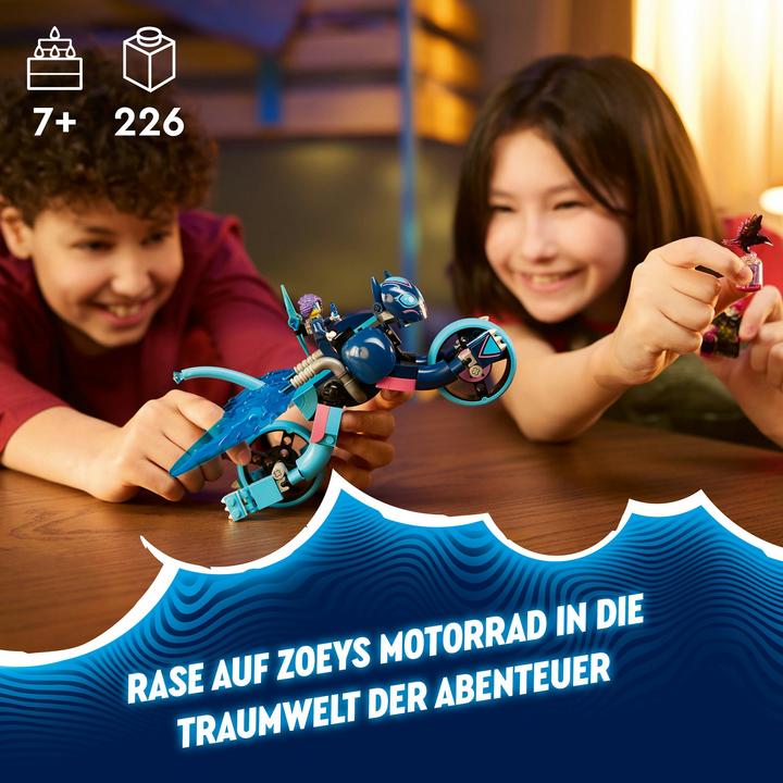 Actual product image LEGO Zoey's cat motorbike (71479, LEGO Dreamzzz)