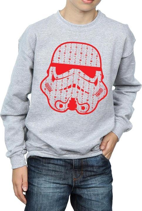 Immagine prodotto Star Wars Christmas Stormtrooper Helmet Felpa Ragazzi (152, 158)