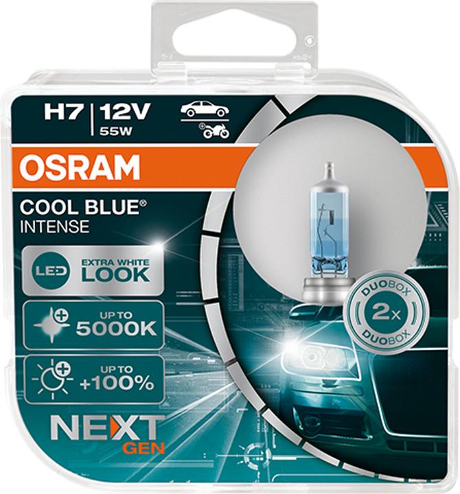 Osram Scheinwerferlampe H7 55W 12V 64210 CBN COOL BLUE (H7)