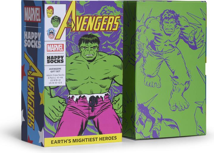 Actual product image Happy Socks Strümpfe MARVEL™ Avengers Socken 3er Pack (pack of 3, 36 - 40)