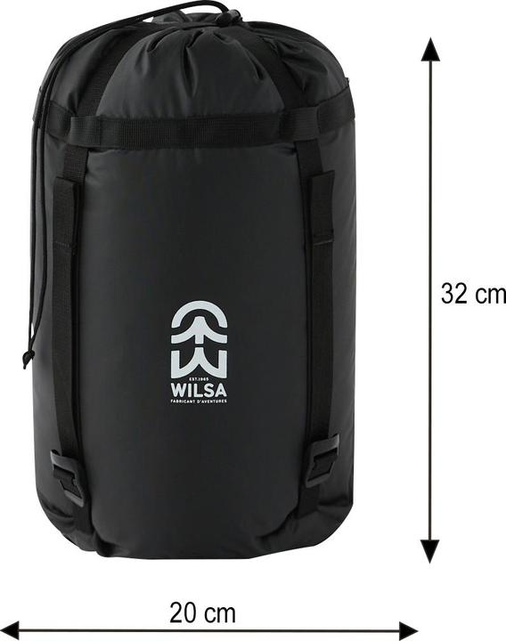 Actual product image Wilsa Explorer Regular" sleeping bag (215 cm)