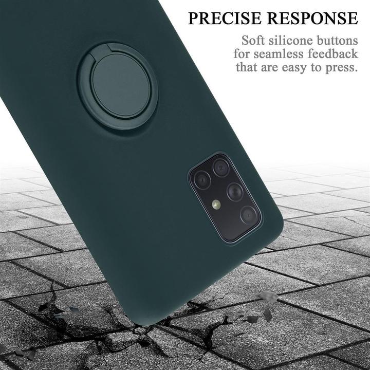 Image du produit Cadorabo TPU Liquid Ring Silicone Case Cover (Samsung Galaxy A71)