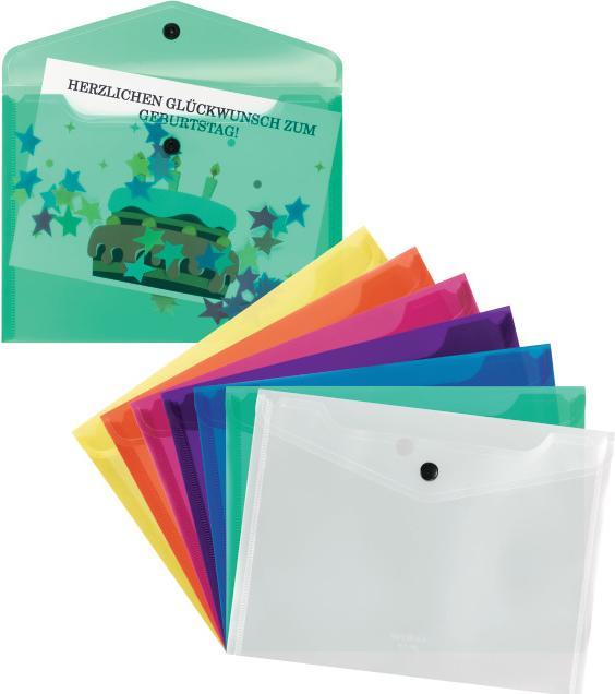 Immagine prodotto Kolma Tasca portadocumenti Easy A5 incolore (A5, 1 x)