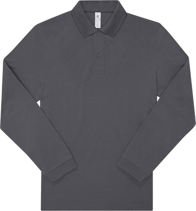 Actual product image B&C My long sleeve polo shirt (M)