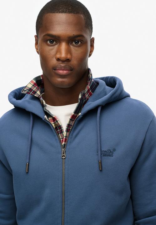 Actual product image Superdry Essential Logo Zip Vest Heren - Maat M (M)