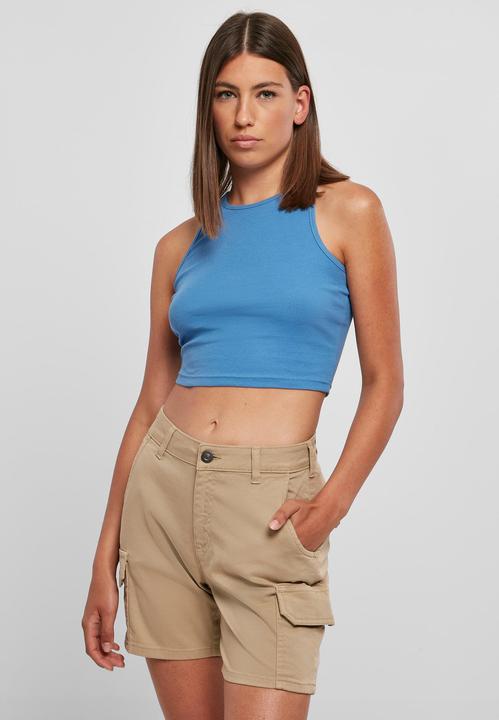 Actual product image Urban Classics Ladies Cropped Rib Top (S)