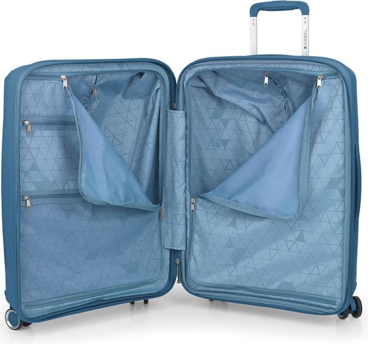 Immagine prodotto Gabol Set di valigie Queens a 4 ruote 2 pezzi con piega ad espansione (114 l)