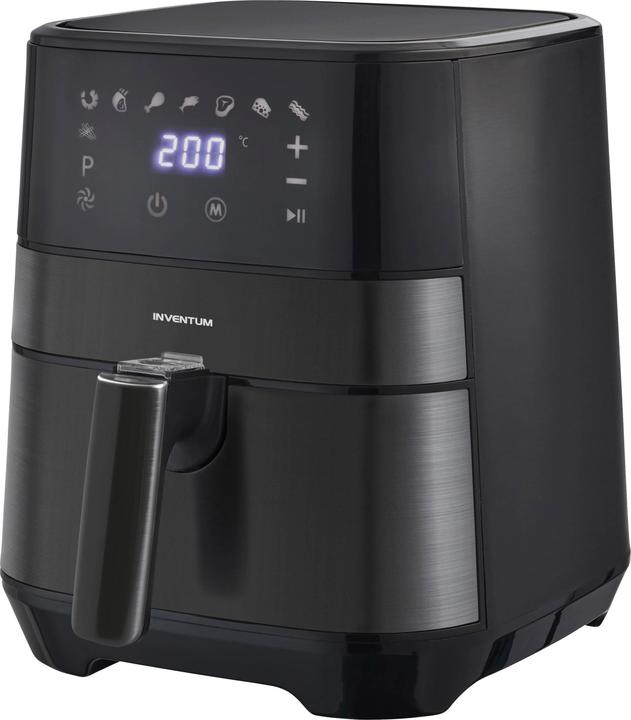 Inventum GF350HLDB - Friteuse Hetelucht - Inhoud 3,5 liter - Zwart/RVS