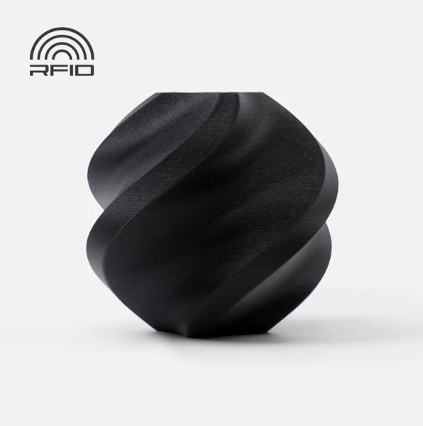 Bambu Lab PLA Mat - Charcoal (PLA, 1.75 mm, 1000 g, Black)