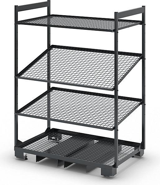 Produktbild eurokraft pro Mobiles Kanban-Regal (500 kg)