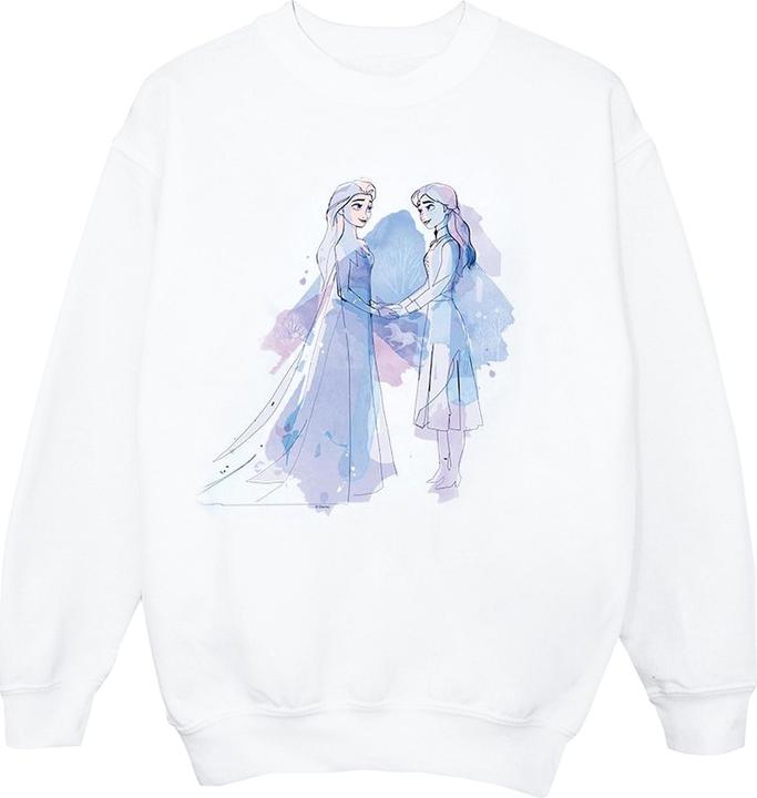 Produktbild Disney Frozen 2 Elsa Anna Sisters Sketch Sweatshirt Jungen (140, 146)
