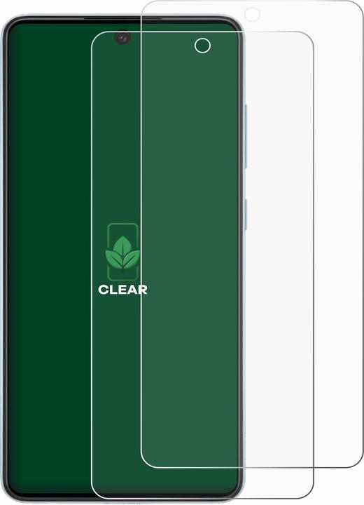 Actual product image ScreenLeaf Protective film sustainable screen protector screen protector film clear transparent (2 Piece, Samsung Galaxy A52 5G)