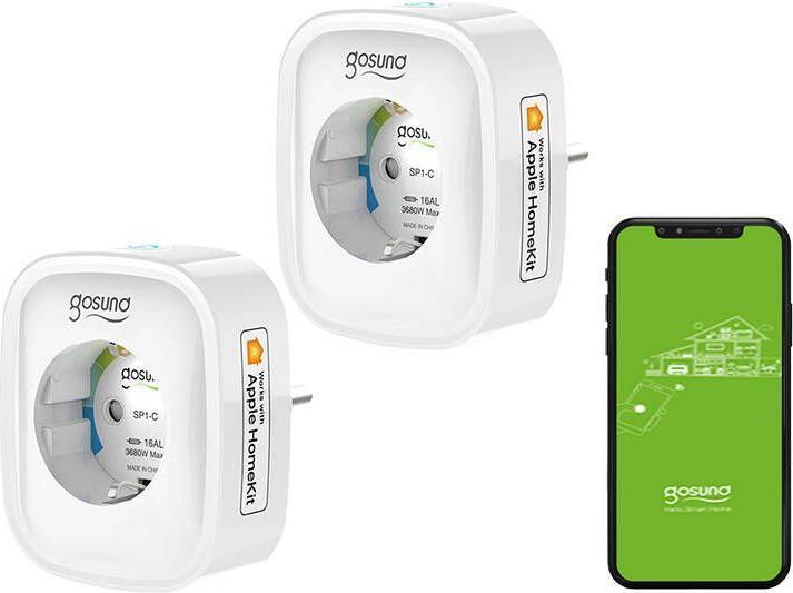 Image du produit Gosund Smart socket WiFi SP1-H (2pack)(HomeKit)