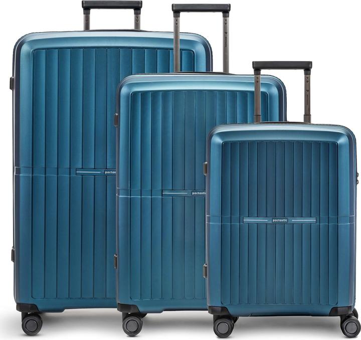 Image du produit Pactastic Collection 01 THE THREE SET Ensemble de valises à 4 roulettes, 3 pcs. (208 l, XL (à partir de 115l))