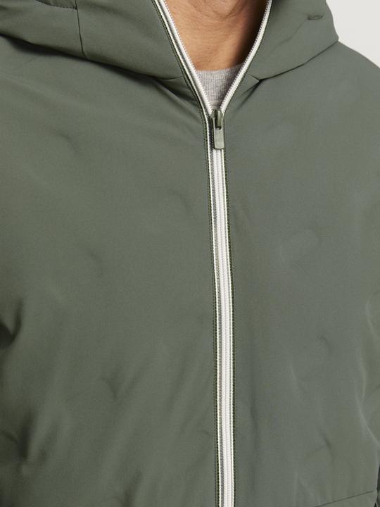 Actual product image Jack & Jones JACK&JONES JJADAM HYBRID JACKET Heren Gequilte jas - Agave Green (L)