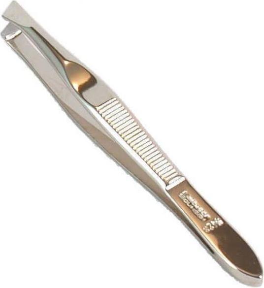 Actual product image Malteser Tweezers Ni oblique 8 cm No 11