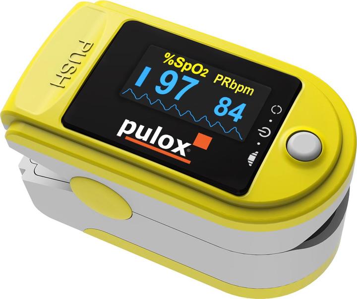 Pulox Pulsoximeter PO-200 gelb