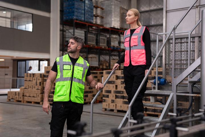 Image du produit Korntex Gilet de sécurité Comfort "Hamburg" - Multifonctionnel - Vert clair - XXL (XXL)