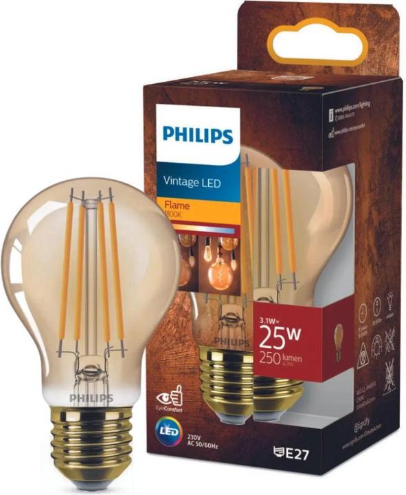 Immagine prodotto Philips Ambra (E27, 3.10 W, 250 lm, 1 x, F)