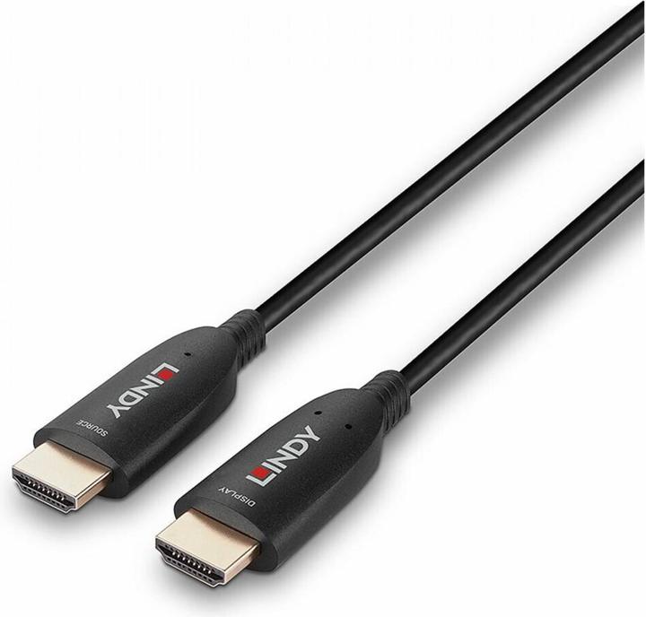 Produktbild Lindy 10m Fibre-Optic-Hybrid HDMI 8K60 Kabel AOC-Kabel für jede HDMI-Anwendung und -Auflösung (10 m, HDMI)