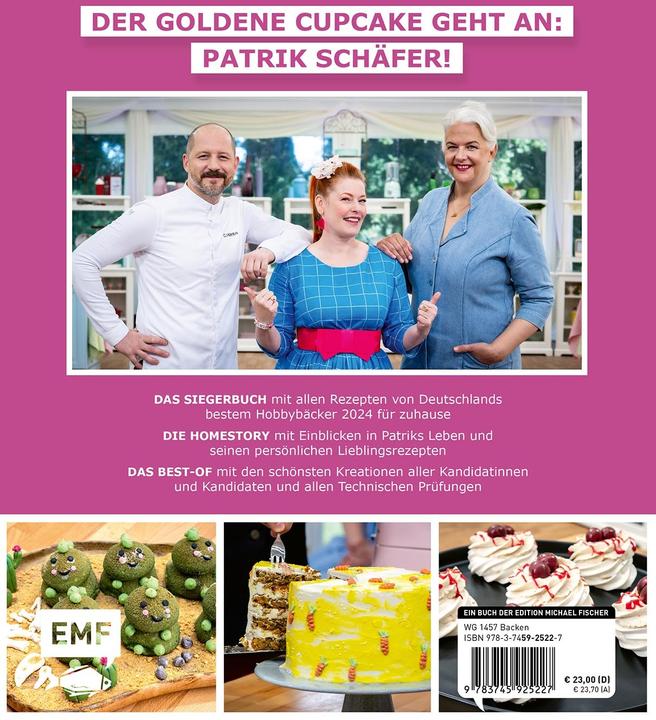 Actual product image Das grosse Backen - Das Siegerbuch 2024/ (German, 2024)