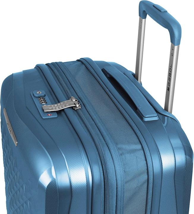 Actual product image Gabol Queens 4-wheel suitcase set 2-piece with expansion fold (181 l, XL (from 140l))