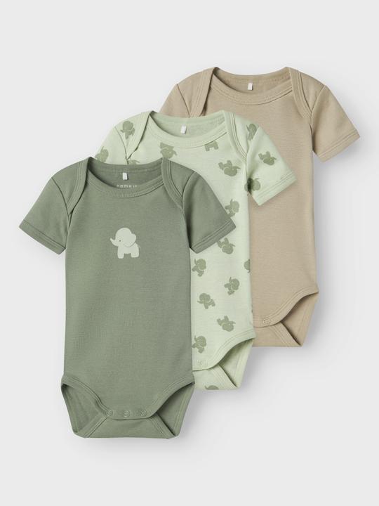 Produktbild Name it Nbmbody 3p Ss Sea Foam Elephant Noos (62)