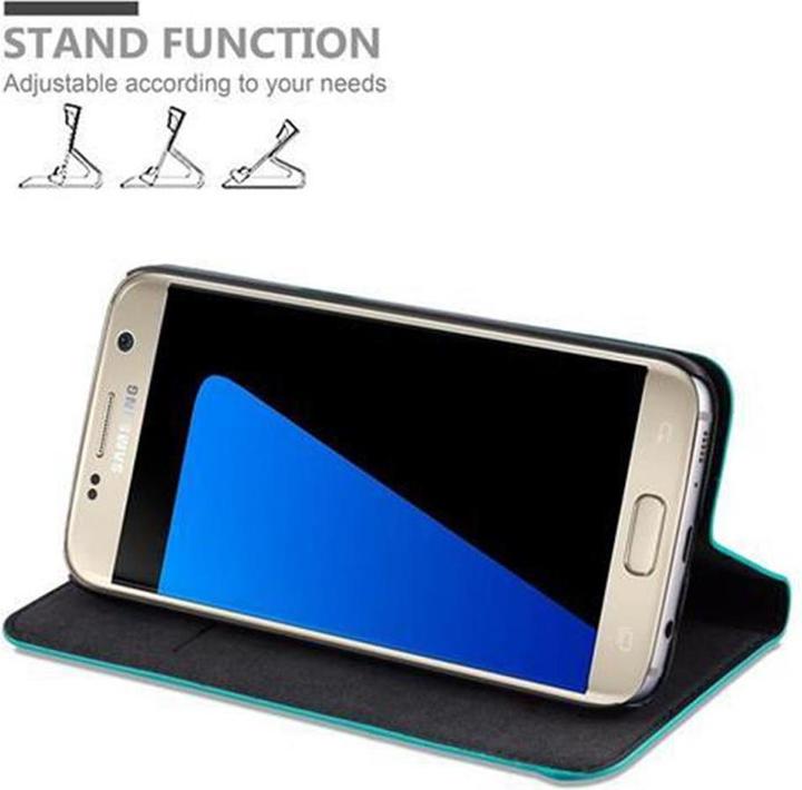 Productafbeelding Cadorabo Boek Onzichtbare Magneethoes (Samsung Galaxy S7)